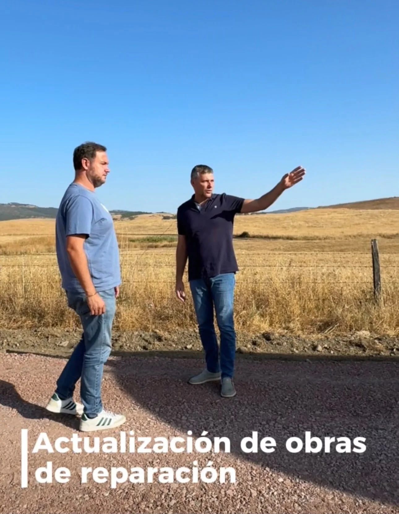 Nuevas actuaciones permitirán seguir recuperando caminos públicos en Jimena de la Frontera